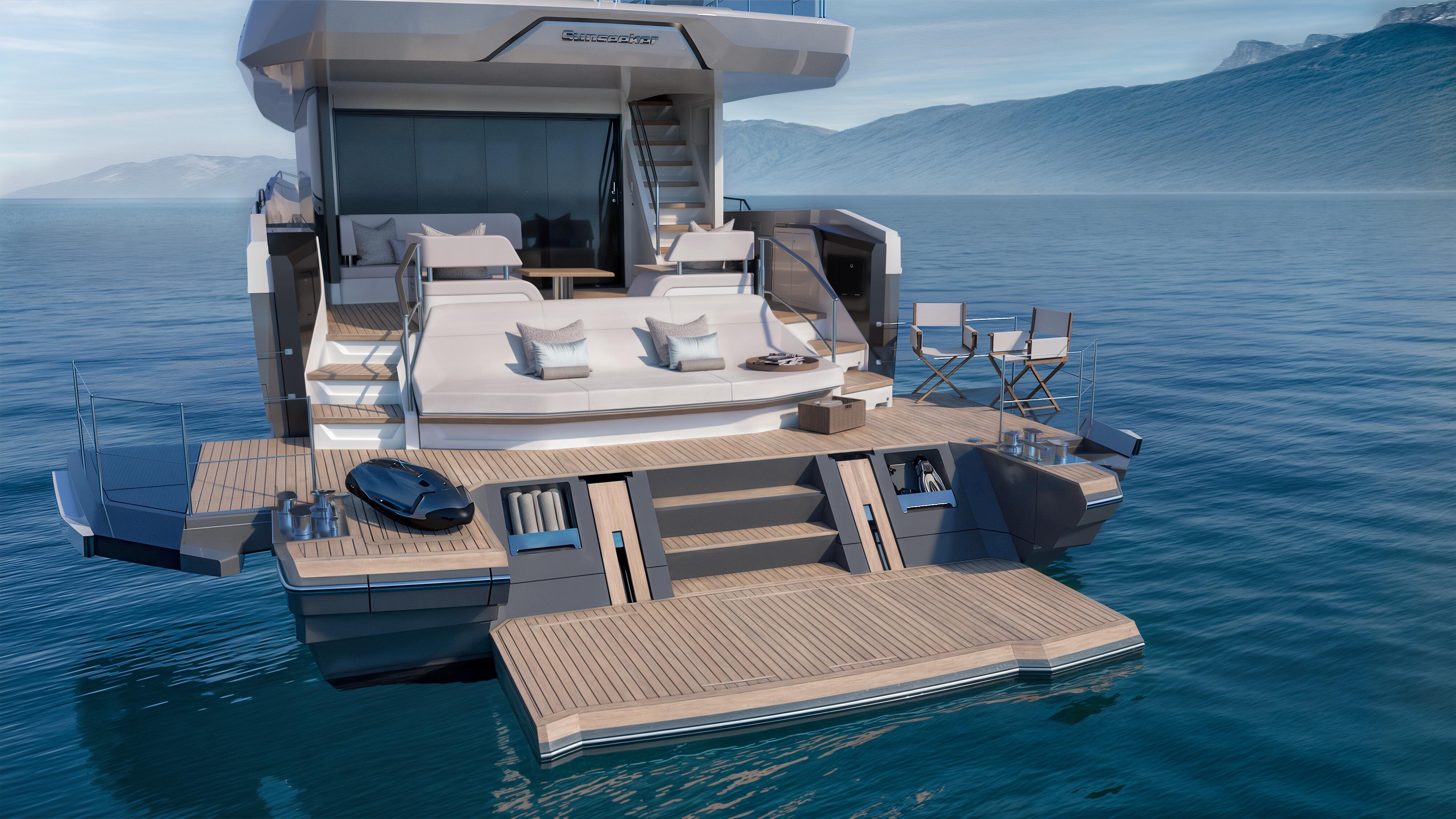 Sunseeker 74 Ocean | Экстрьер 4