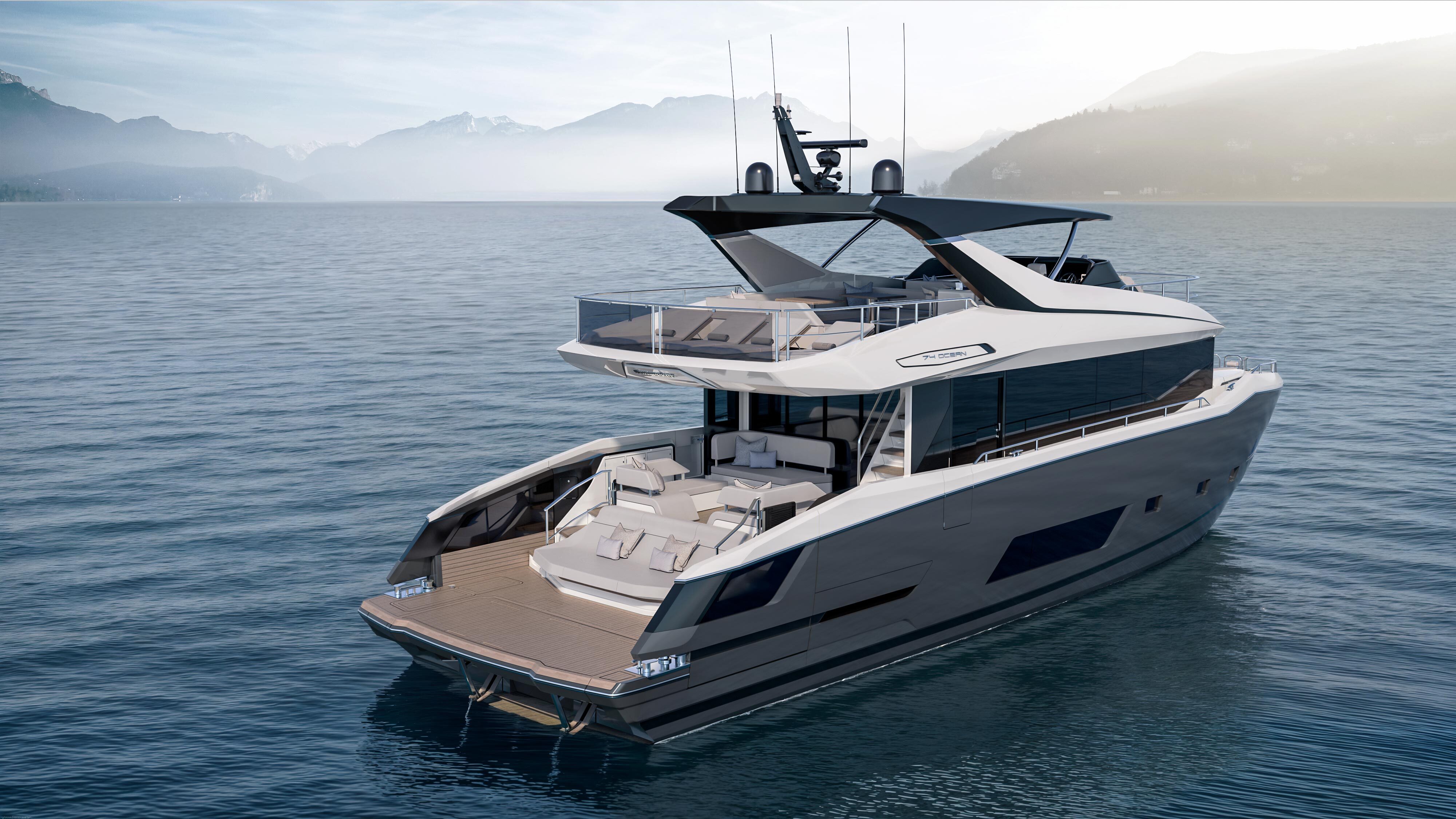 Sunseeker 74 Ocean | Экстрьер 1