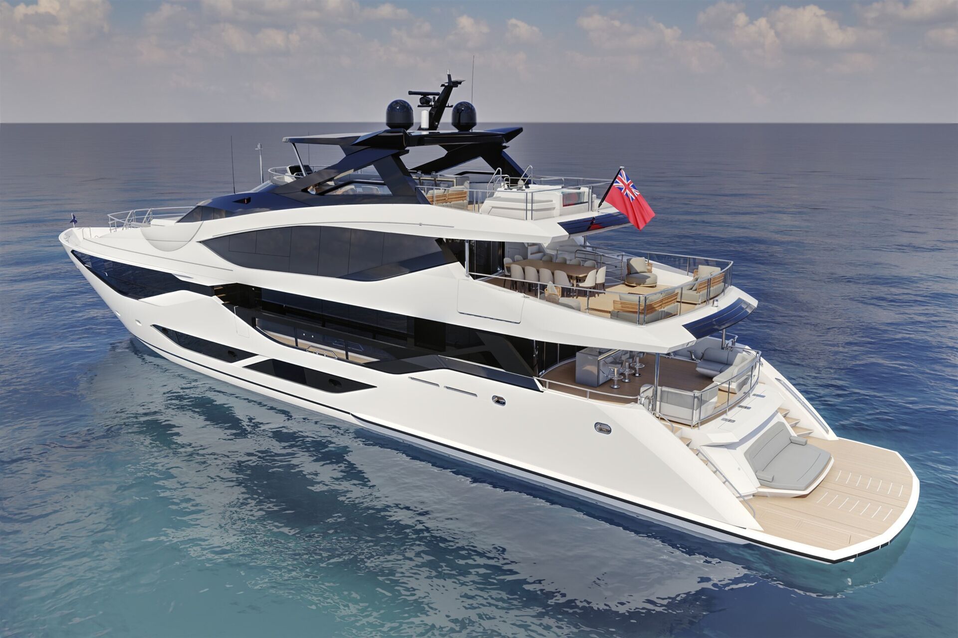 Sunseeker 134 Superyacht | Экстрьер 1